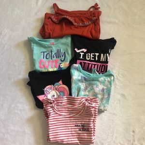 Girls Toddler 2T & 24M Bundle of Shirts